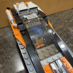 LEGO 60085 City: 4x4 with Powerboat 99.9% Complete Missing 1 Sticker - No Manual