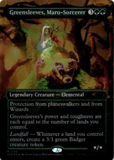 MTG Greensleeves, Maro-Sorcerer (Rainbow Foil) Foil NM Secret Lair Drop Magic