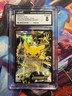 CGC 8 NM MINT Pikachu EX XY124 XY Black Star Promo Holo Full Art 2016 Pokémon
