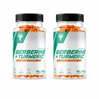 BERBERINE + TURMERIC - 60-120 Capsules - Liver, digestion, glucose, weight loss