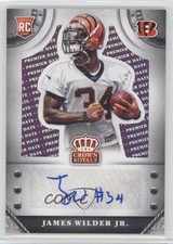 2014 Crown Royale Rookie Signatures Premier Date 10/14 James Wilder Jr Auto 0b5