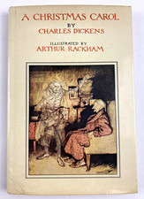 “A Christmas Carol” Charles Dickens. Arthur Rackham Weathervane 1977 HC