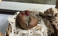 Primitive Fake Holly Berry Muffin for Tiered Tray or Bowl Filler
