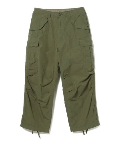 Beams, BEAMS Big 6 Pocket Cargo Pants Men's Relaxed Fit New With Tags Khaki, US L size