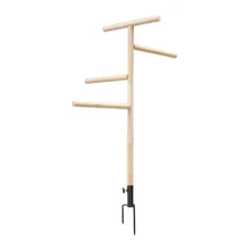 Chicken Perch Toy for Coop, Chicken Perch Stand Playground Platform Standing