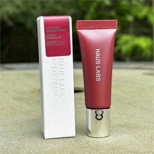 HAUS LABS Hy-Power Pigment Paint Lip Gloss Burgundy Shimmer 0.28 oz