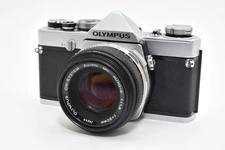 DDP US Olympus OM1 OM-1 Film SLR Camera w/lens #255855 HTT 181-43-7 251107