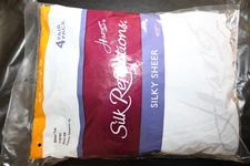 Hanes Silk Reflections Silky Sheer Control Top Sheer Toe 4 PACK AB Taupe 115781