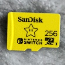 SanDisk 256GB Nintendo Switch Micro SD SDXC Class 10 Gaming UHS-I Memory Card.
