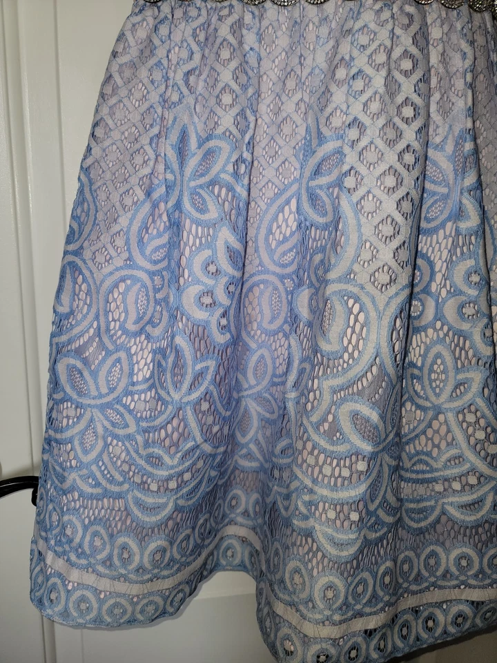 Vestido sin mangas PRIMAVERA para ocasiones especiales periwinkle talla 16 ediciones raras para niñas Foto 4 de 4