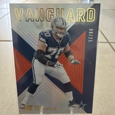 2018 Panini XR - Vanguard Zack Martin #V5 Orange /25