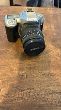 PENTAX digital SLR camera with SIGMA lens