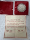 1989 Chinese .999 Fine Silver Panda 10 Yuan  Low Mintage Sealed With Certificate