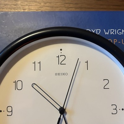 置き時計　SEIKOSHA Rare! SEIKO Seikosha Toyota Promo World Time Quartz Desk Clock