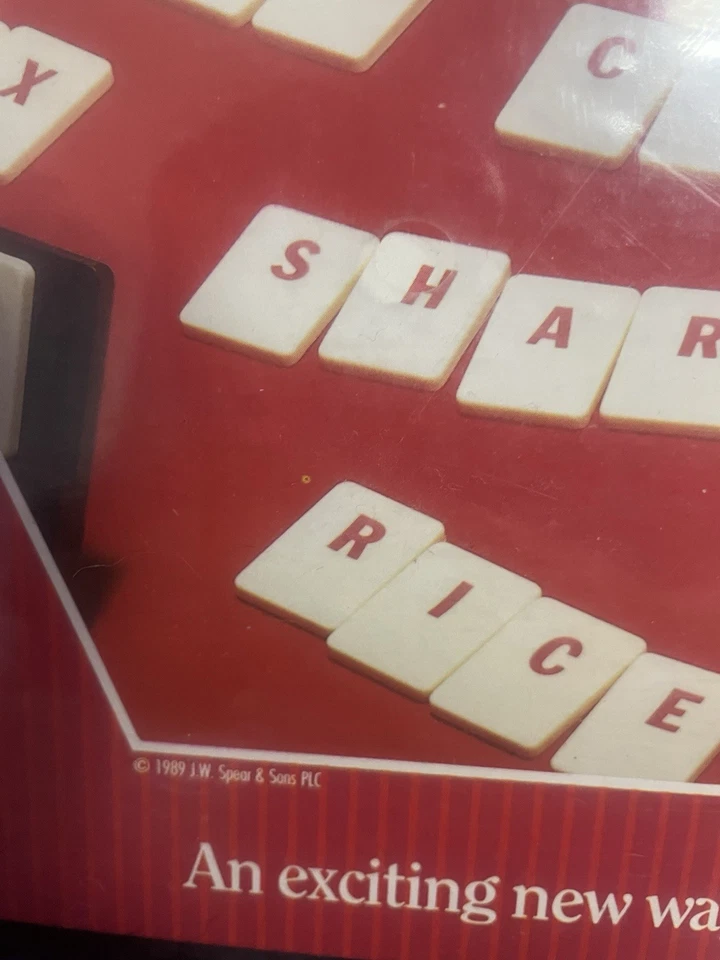 Word Rummikub Game Vintage Retro By Spears Game 1989 New & Sealed - Image 2 of 3