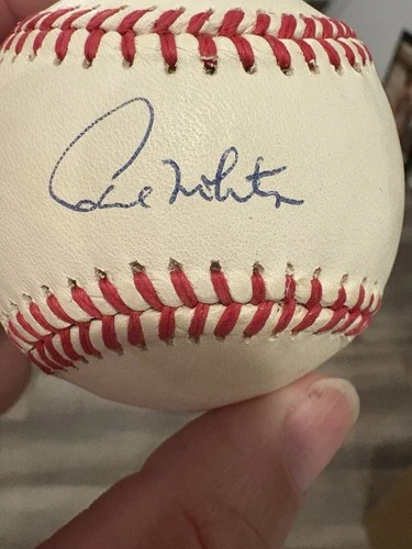 Paul Molitor Baseball Signed Ball Milwaukee Brewers HOF JSA Certified