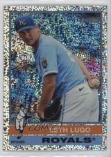 2025 Topps Heritage Chrome Silver Sparkle Refractor Seth Lugo #312 1a7j