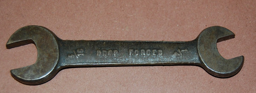 1/4 - 5/16 Vintage Wrench 25 Drop Forged World War II Willys Jeep