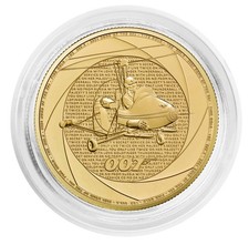 2024 James Bond of the 1960s 1 oz Gold Bullion Coin