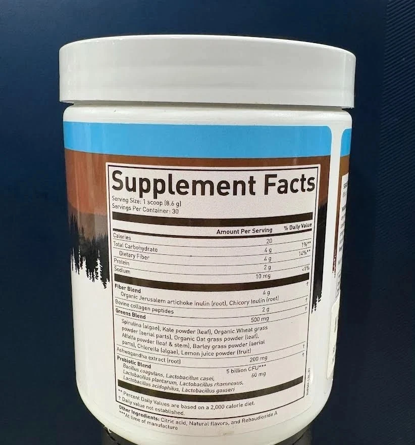 ROUNDHOUSE PROVISIONS MORNING KICK-DIGESTIVE POWDER-STRAWBERRY LEMONADE, 9.1 oz - Image 4 of 4