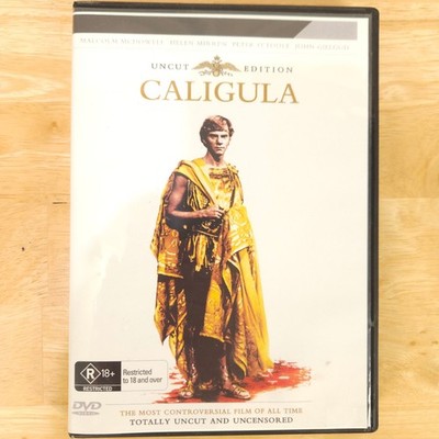 Caligula Uncut Edition  DVD Malcolm McDowell Helen Mirren Peter O'Toole 156 Min