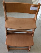 Fornel Wooden High Chair For Babies And Toddlers