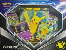 Pokémon TCG Pikachu V Box - Brilliant Stars, Fusion Strike.