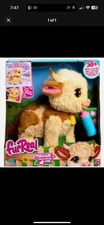 FurReal Maggie Scottish Highland Cow Interactive Plush Toy 50+ Sounds Animated
