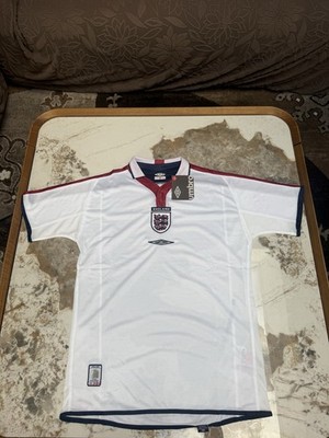 England 04/05 World Cup Retro Home Herren Trikot - Größe S