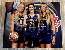 Indiana Fever Sophie Cunningham, Caitlin Clark & Lexi Hull Professional 8x10
