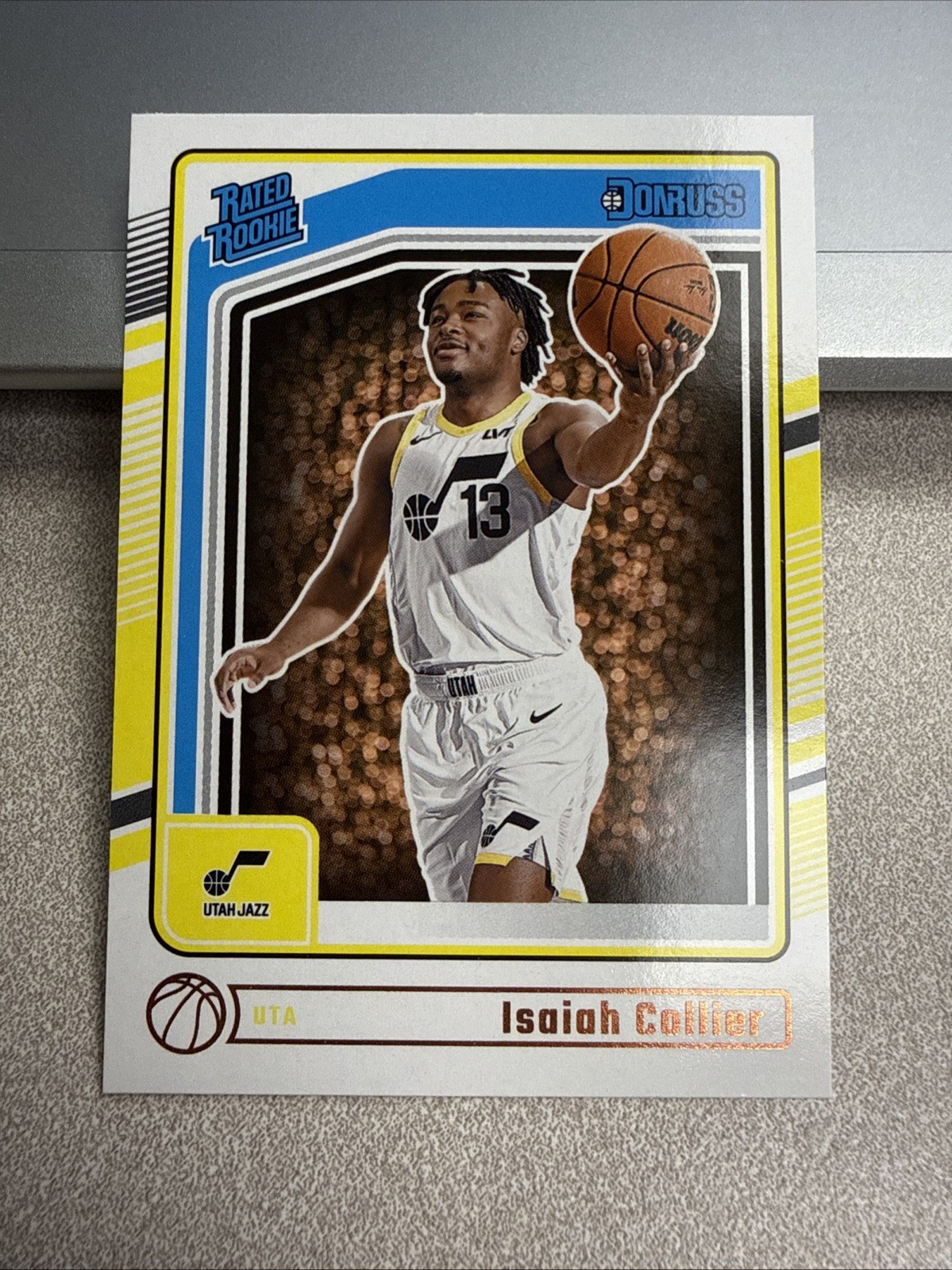 2024-25 Panini Donruss - Rated Rookie Isaiah Collier #237 (RC)