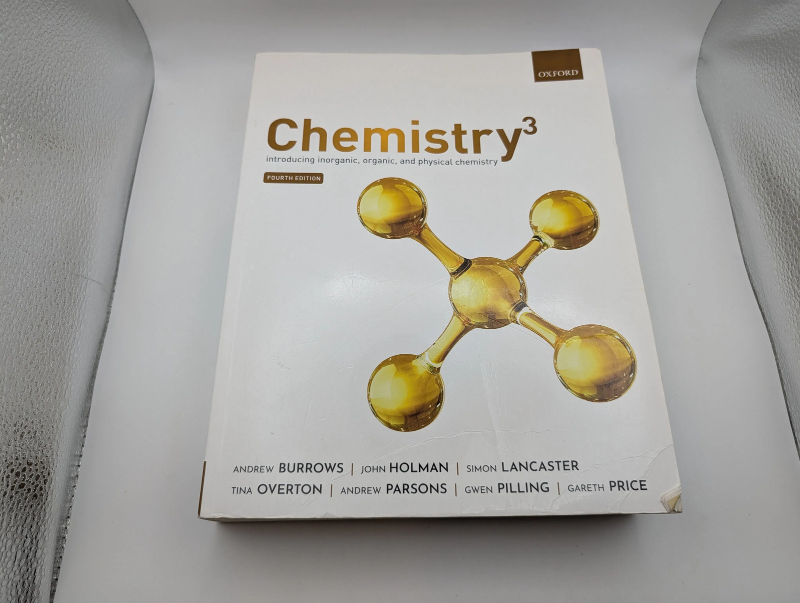 Chemistry3: Introducing inorganic, organic and physical chemistry