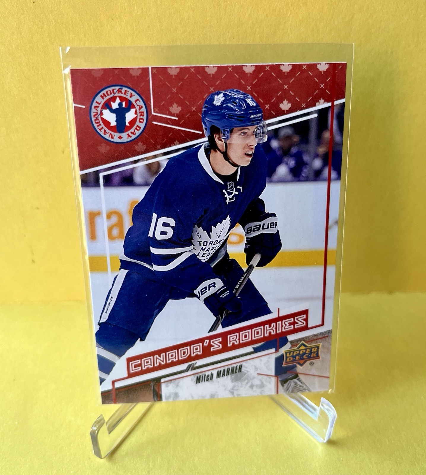 2017 Upper Deck National Hockey Card Day Canada Mitch Marner #CAN5 Maple Leafs