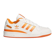 adidas Forum Low Cl Mens Orange, White Sneakers Casual Shoes JI3267
