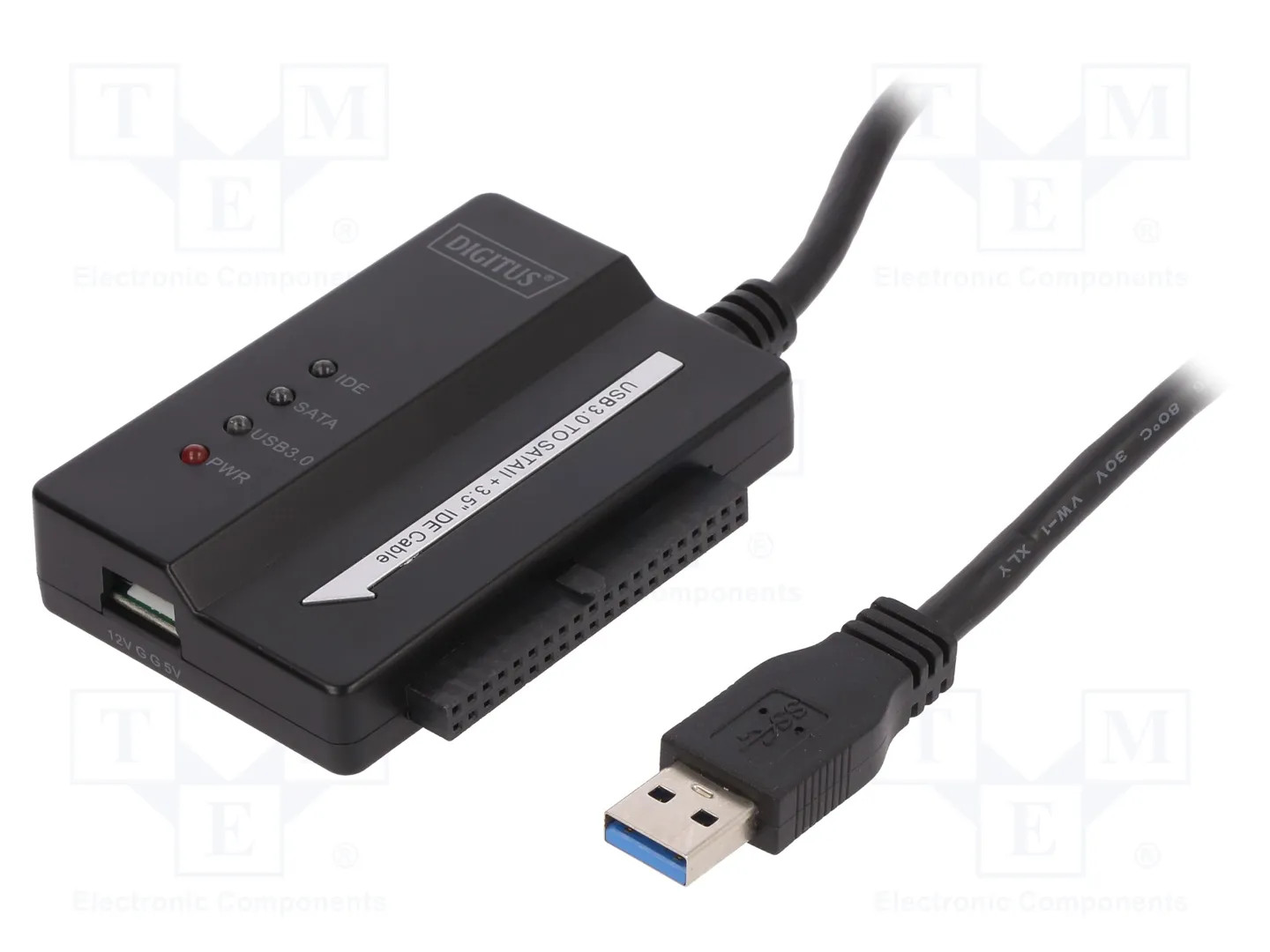 Cable Digitus USB 3.0 IDE & SATA 5000 Gbit/s Negro - Imagen 2