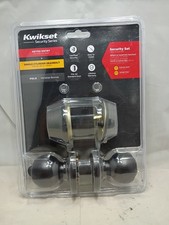 Kwikset Polo Venetian Bronze Deadbolt and Door Knob Combo 690P 11P CP K6 Kwikset