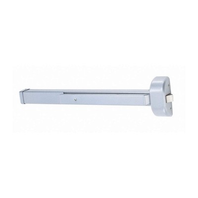 ARROW S1250E AL Rim Exit Device,Satin Aluminum,Passage 429L80
