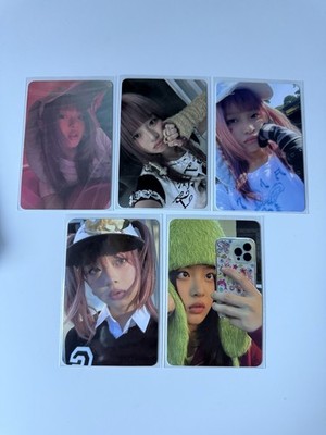 NewJeans NJZ Hanni Danielle Haerin Hyein Minji OMG Ditto Photocards