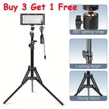 15000 Lumen LED Work Light with Tripod Stand Dimmable Portable Worklight