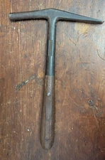 VTG C.S. Osborne No 5 #5 Leather Upholstery Saddlers Tack Hammer Wood Handle