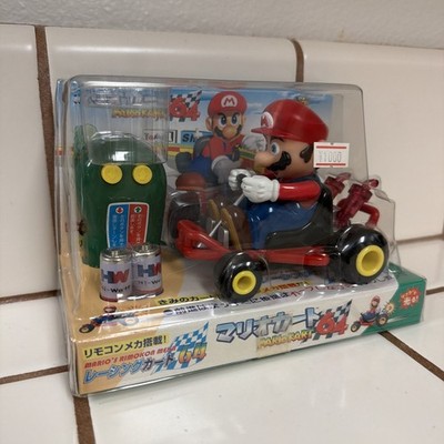 Mario Kart 64 Racing Cart with Remote Control Motor Super Mario Toy Radio SEALED