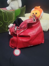 Gorgeous Red Leather Shoulder Bag
