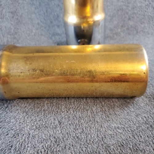 2 Vintage Golden Color 2.25" × 8" Exhaust Tips - Bild 18 von 24