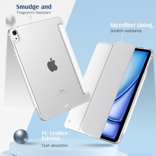 Magnetic Smart Stand Case for iPad 11th (A16), 10th Generation 11" 10.9" 2025-22 - Picture 98 of 105