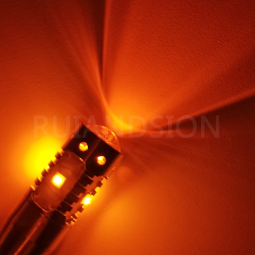 Canbus T10 501 W5W 2525 30W 50W 80W LED Side Light Bulb White/Yellow/Red 12V-24V - Picture 10 of 11