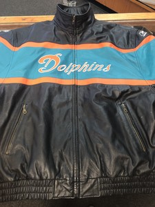 reebok leather jacket
