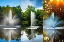 Scott Aerator Triad Fountain 3 HP 230V  3 Fountains in 1, 100ft. Cord