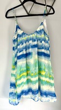 EUC Show Me Your MuMu Women’s Trapeze Mini Dress Tie Dye Watercolor  - Size M