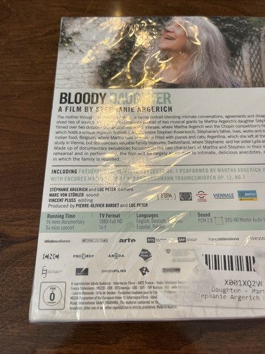 Bloody Daughter (A Film by Stéphanie Argerich) (Blu-ray) Brand New Sealed Rare - Foto 5 di 6