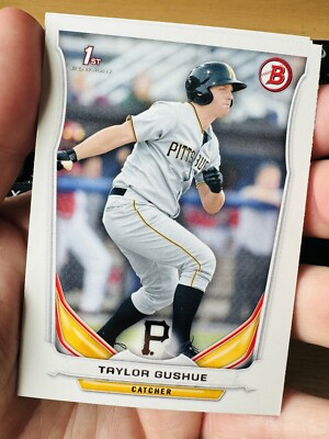 Taylor Gushue Pittsburgh Pirates 2014 Bowman Draft 1. Bowman #DP118 FBC